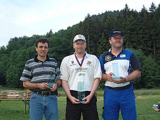 2. Franz Volk    1. Christian Wilda   3. G&uuml;nter Weber