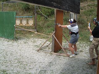 Gabi in Aktion