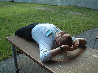 Otto nach dem Match
