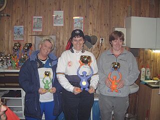 3. Margit Steurer    1. Gabriele Kraushofer    2. Burgi HAsenkopf