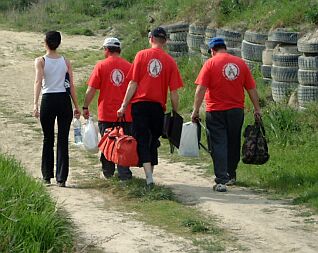 Rangeofficer mit Begleitung